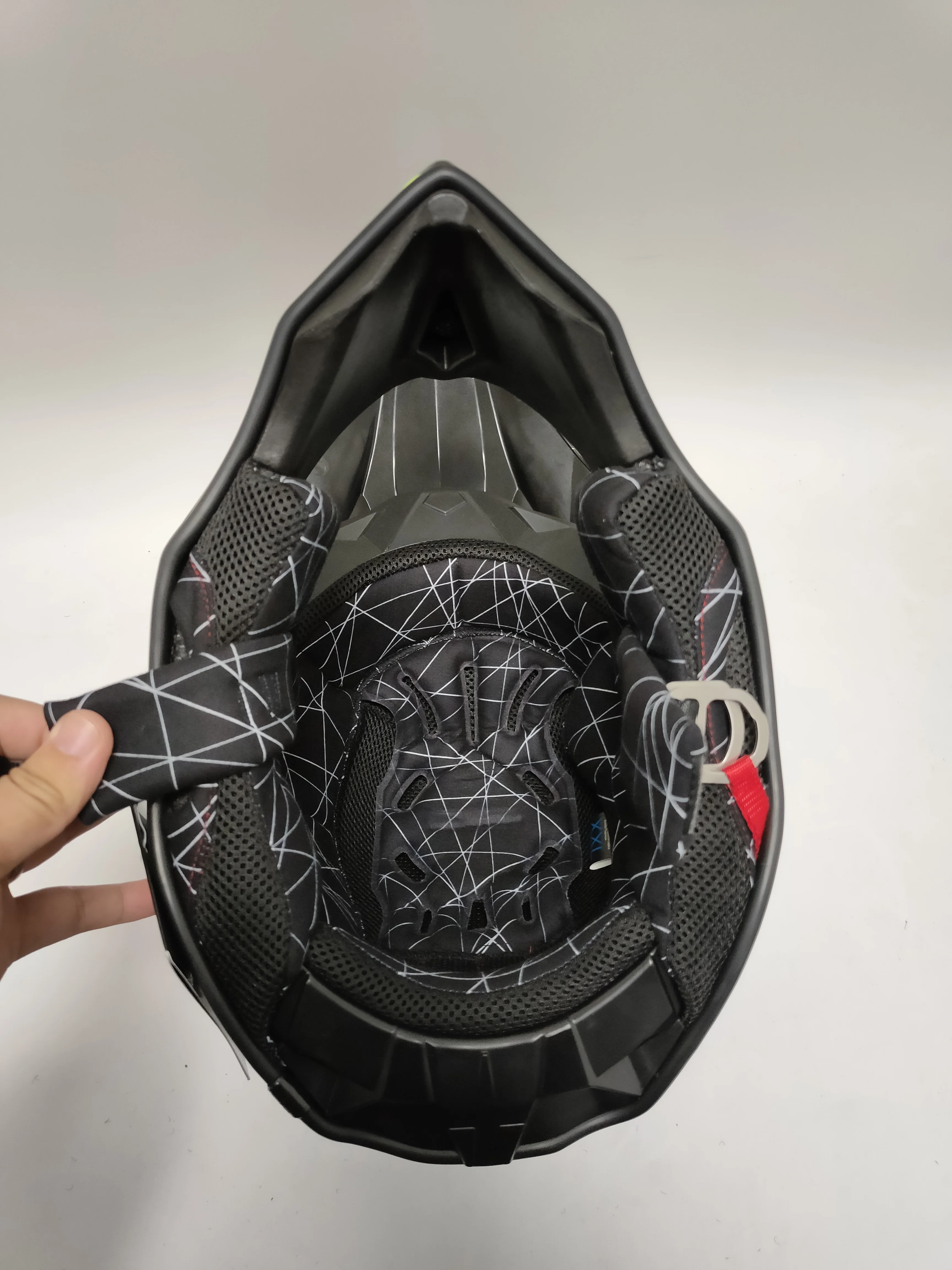  Мотоциклетный шлем на все лицо с черепом