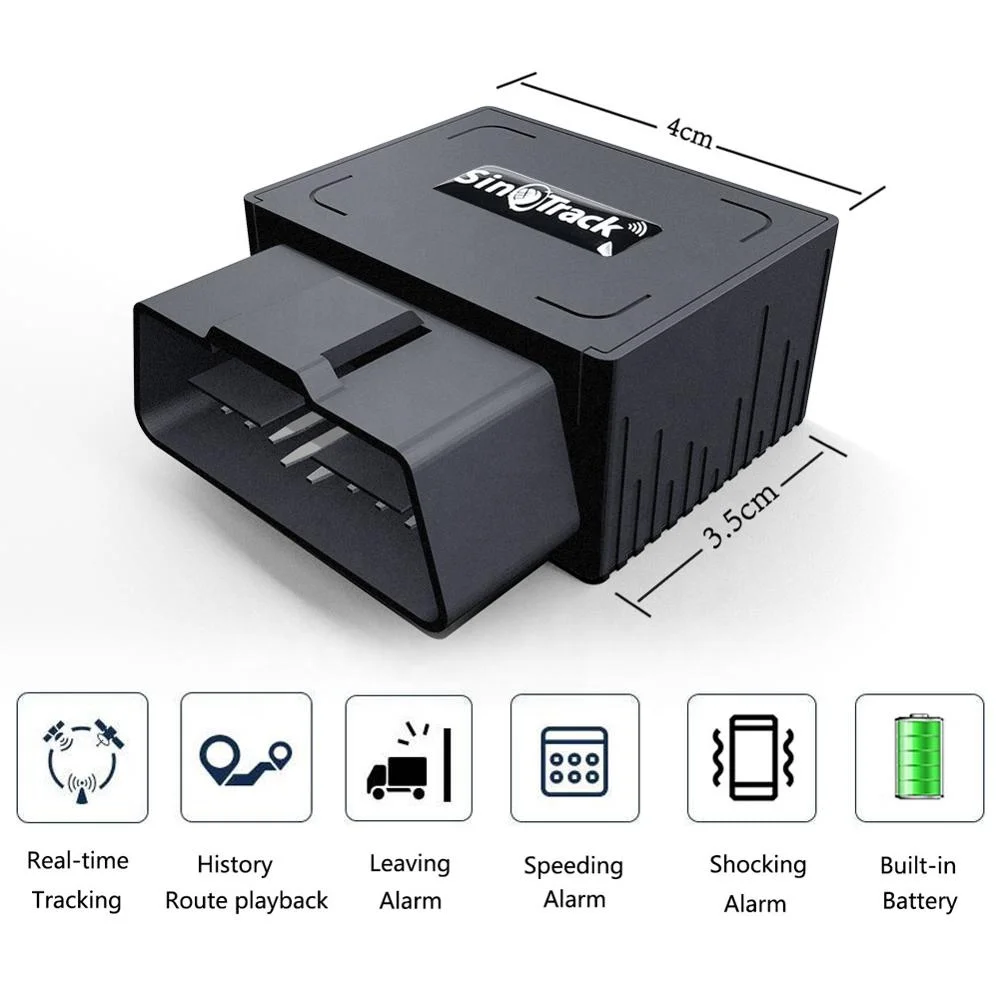  • Нет необходимости устанавливать ST-902 OBDii GPS