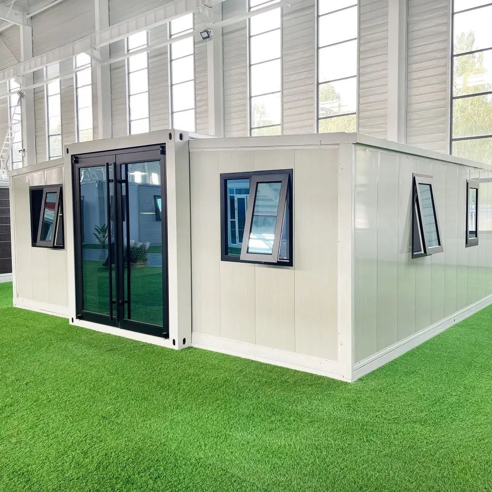 China Manufacturer Prefab Steel Modular Tiny Home Portable 20ft 40ft Expandable Folding Container House