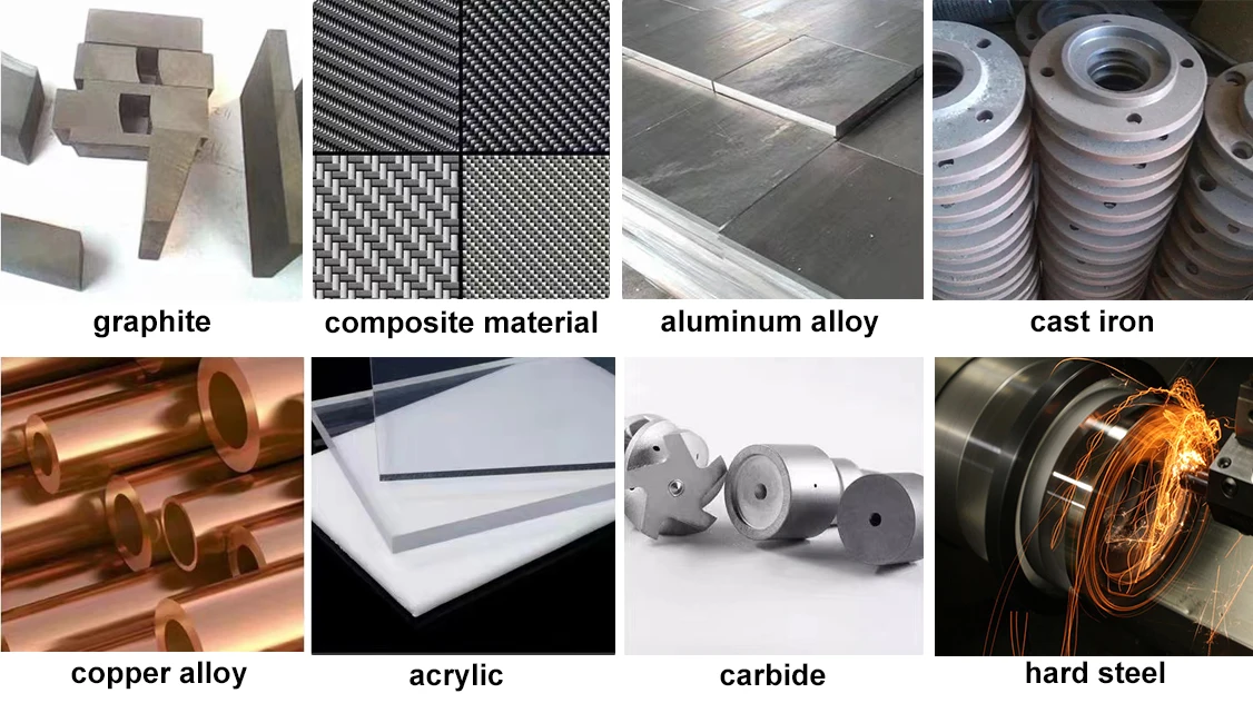Acrylic graphite milling PCD end milling cutter customization cycle short PCD slot cutting tool