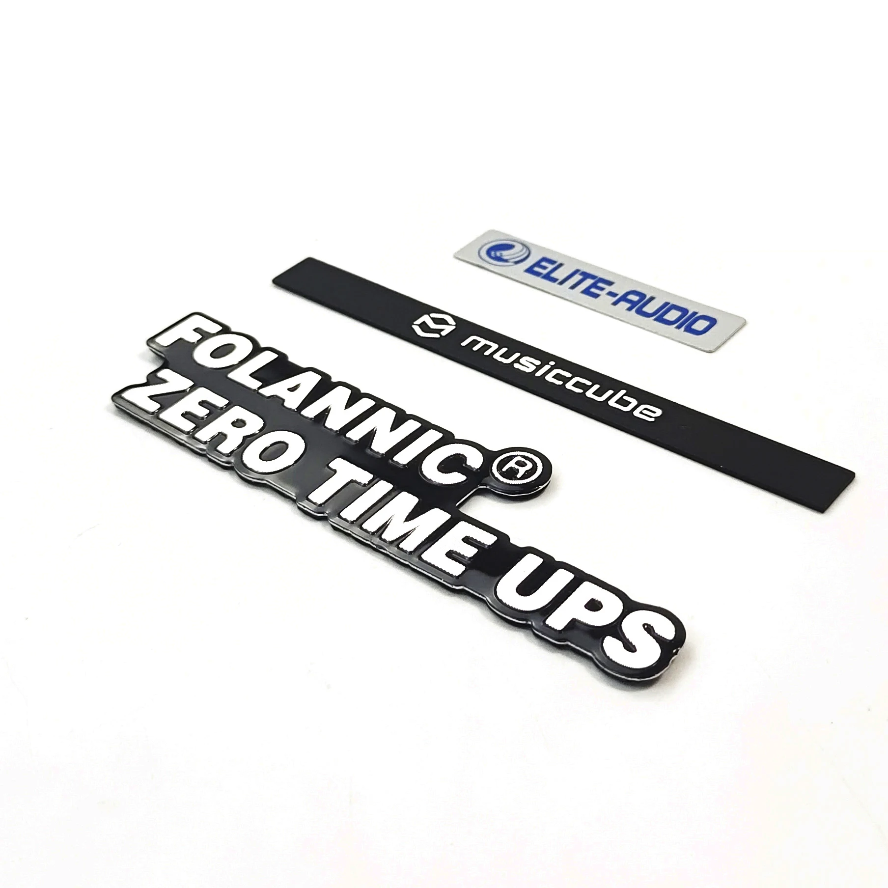 Alphabet logo License plate Various styles OEM Custom design Body Brand Logo decorative items for car