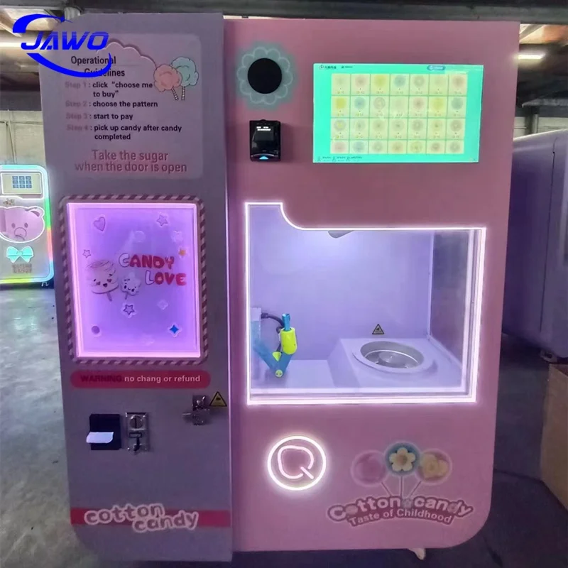 Cotton Candy Machine Cotton Candy Machine Vending Automatic Cotton Candy Vending Machine