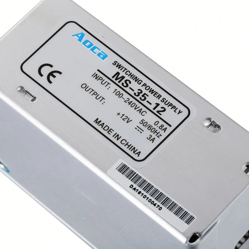 Accept quality service mini size 35w 110v/220vDC input mini size 12volt power supply