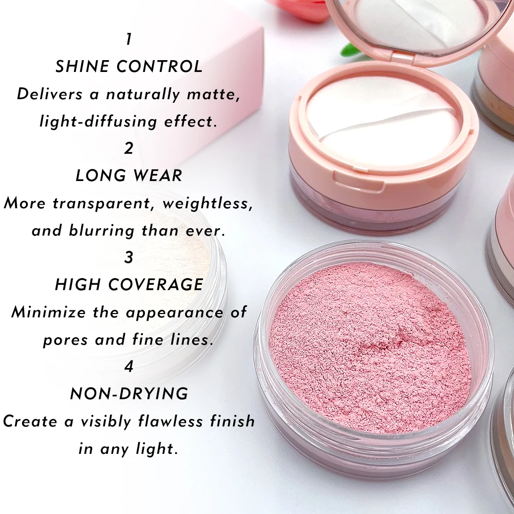 Водонепроницаемая матовая пудра для макияжа лица