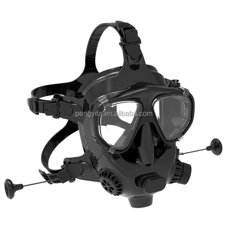Full Face Snorkeling Masks for Scuba Diving 180 Degree Wide View Adult Masks with Camera Mount
