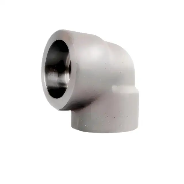 316/304 Stainless Steel Elbow 90 Degree Welded Pipe Fittings with Bsp Thread Polished Surface Sanitary Use ASTM/JIS Standard