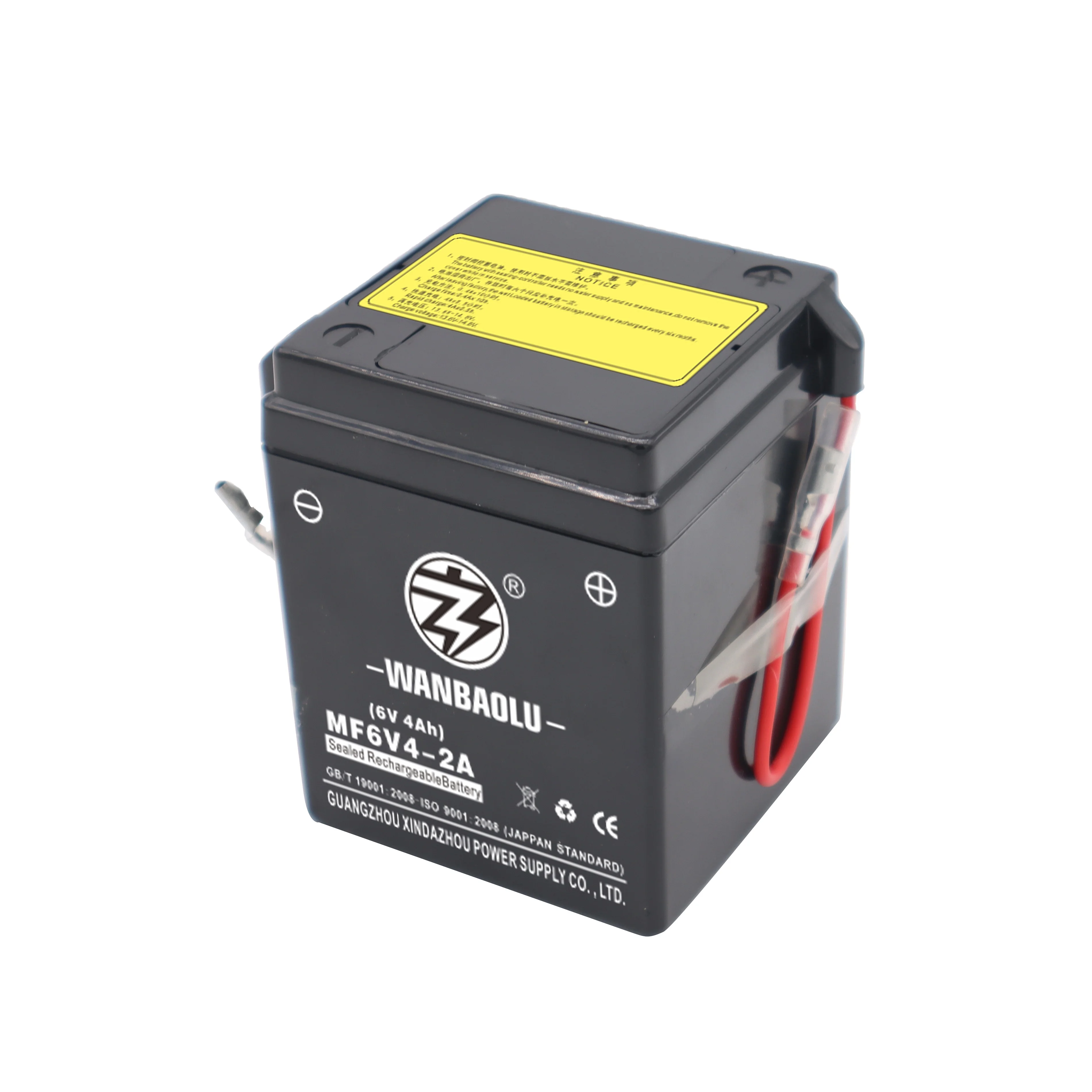 factory wholesale motorcycle battery 6V 4AH