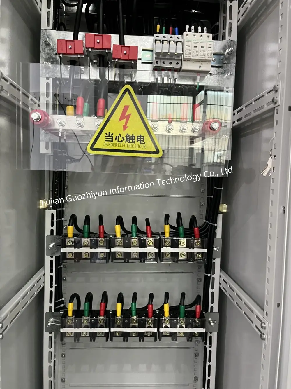 YY-7-1Customized main switchboard cabinet 63a ATS dual-power auto transfer mccb circuit breaker cabinet