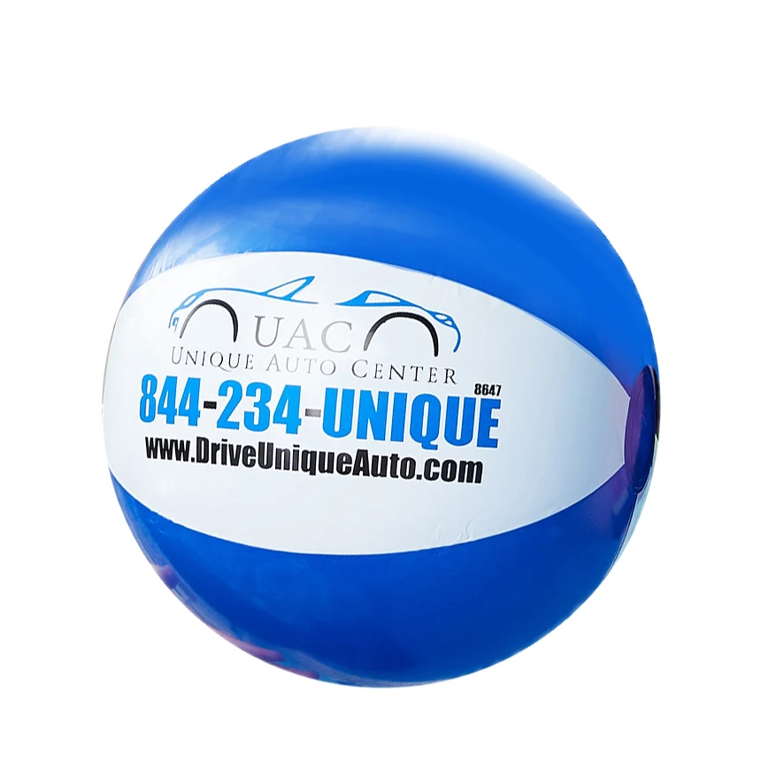 Custom Logo Printing Inflatable PVC Beach Ball