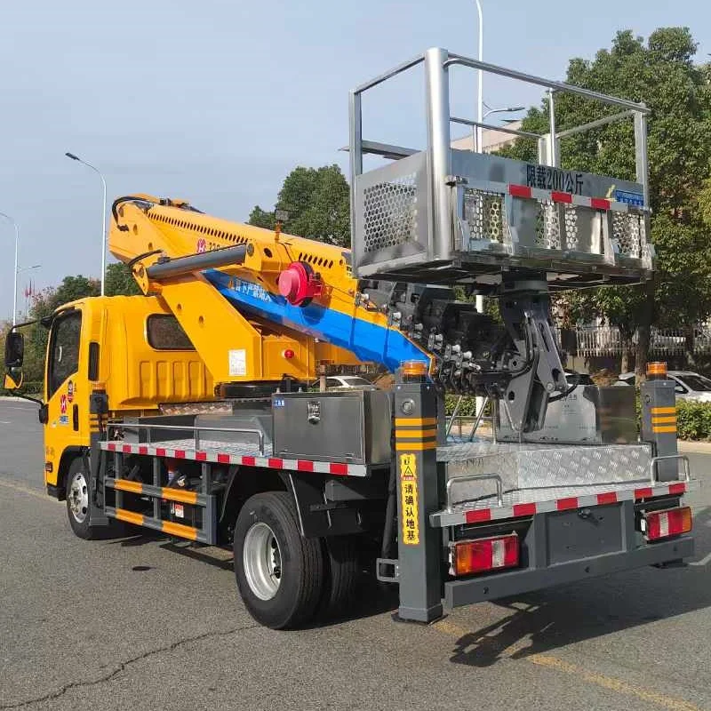 Aerial work truck  multifunctional bridge inspection vehicle manufacturers direct sales can be customized production