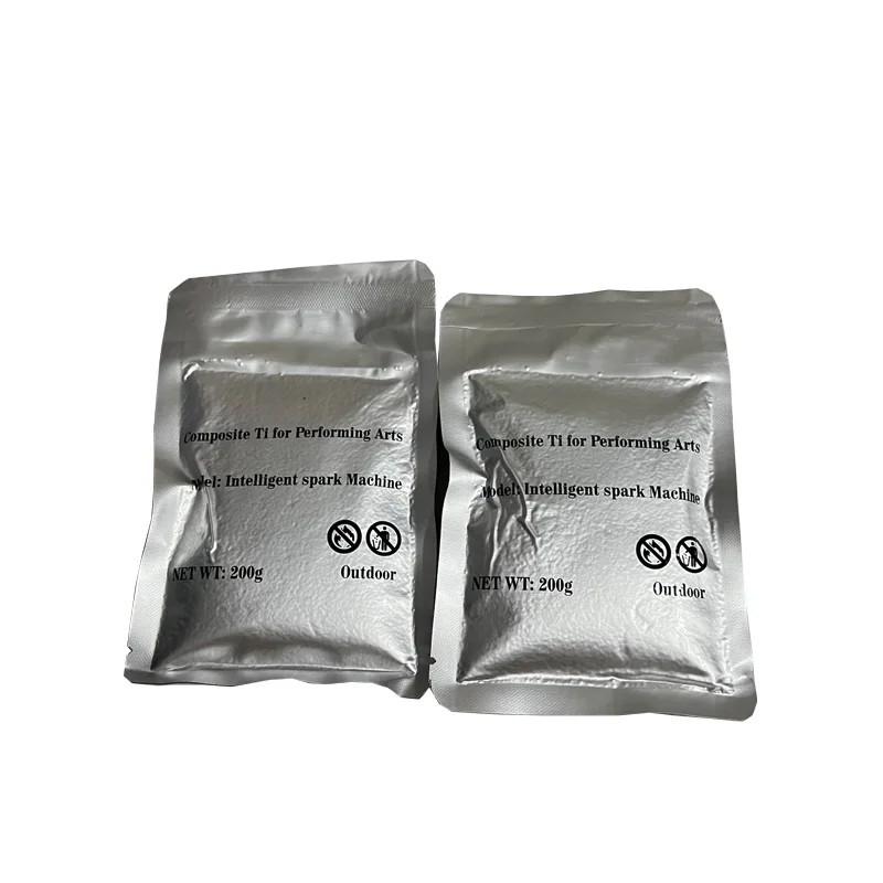 cold fountain fireworks spark powder composite ti spark granules powder 200g