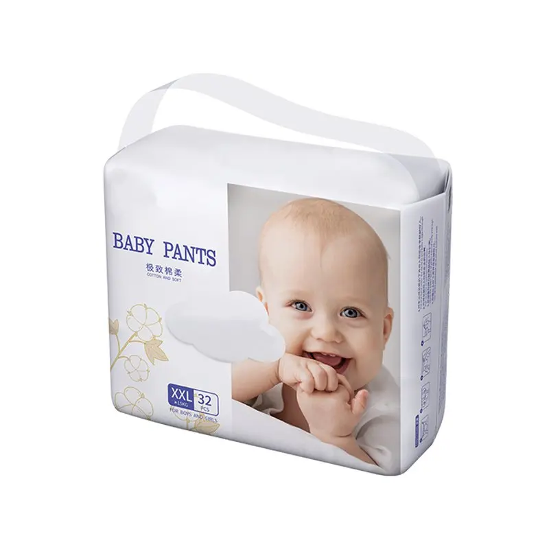 FREE SAMPLE China Supply Comfort Disposable Baby Diapers Eco Friendly Breathable Soft Baby Nappies