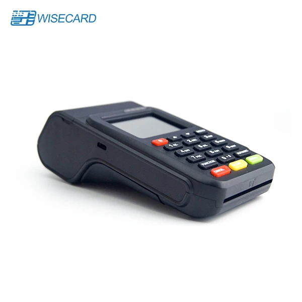 Wisecard 2.4 inch ISO 14443 New Linux Smart Portable android pos Terminal manufacturer made handheld printer Function