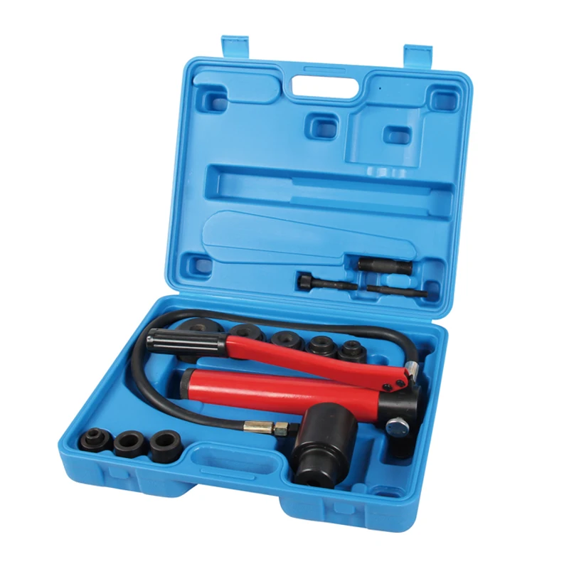 
 Выйдите из SK-8A 10 тонн Выходная сила и фокусным расстоянием 25 мм Рам инсульта гидравлические нокаут Перфоратор Инструмент  