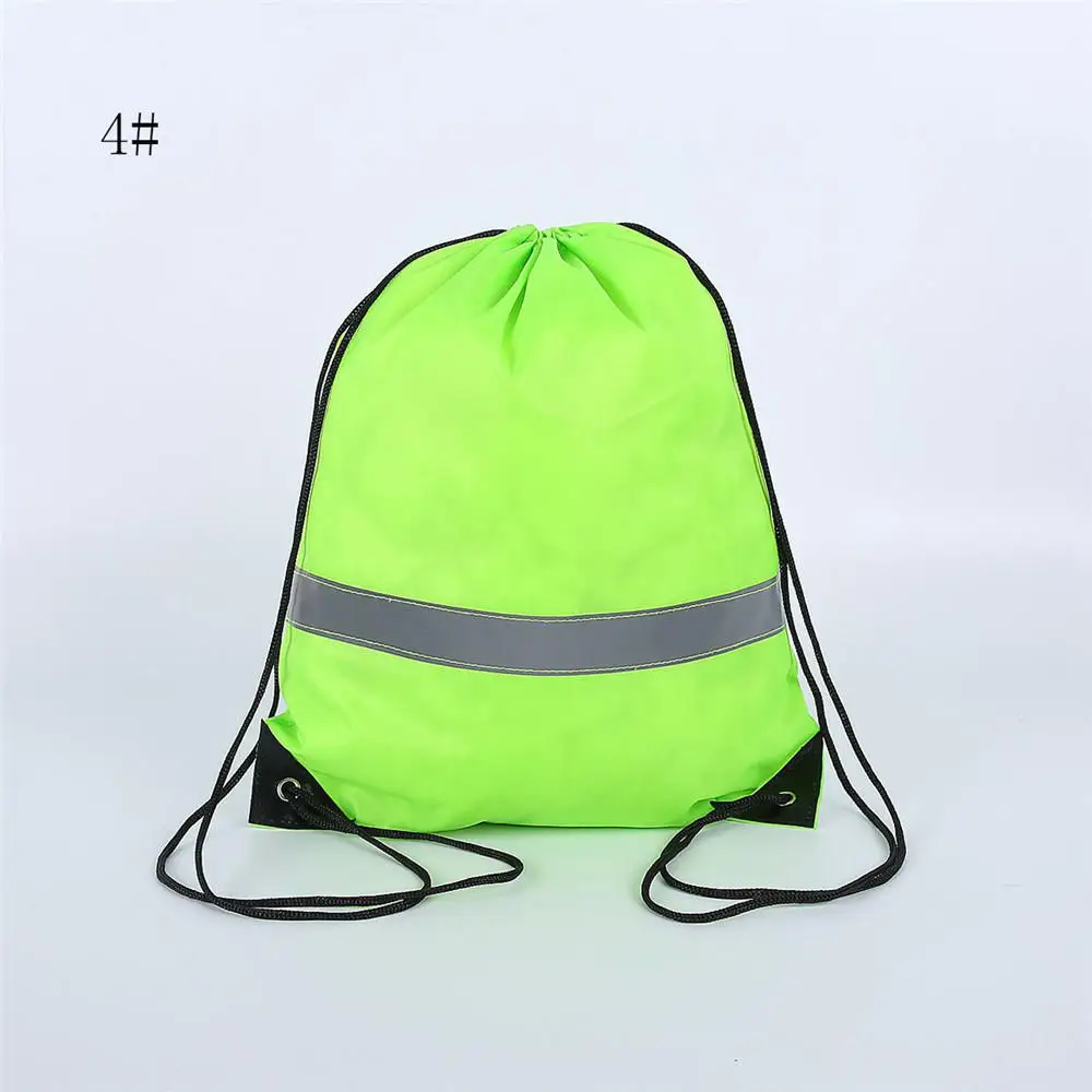 Portable Sport Fitness Travel Outdoor Backpack Drawstring Bag Waterproof Gym Drawstring Sack Riding Backpack Gym Shoulder Bag