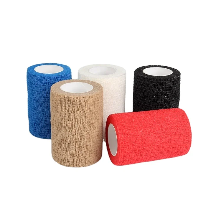 Hypoallergenic non-woven sports  Elastic adhesive bandage non-woven self-adhesive bandage