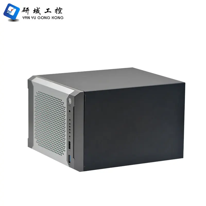  4 секции Barebone Hardware J1900 IPFS мини-Корпус для майнинга подключенный серверный компьютер