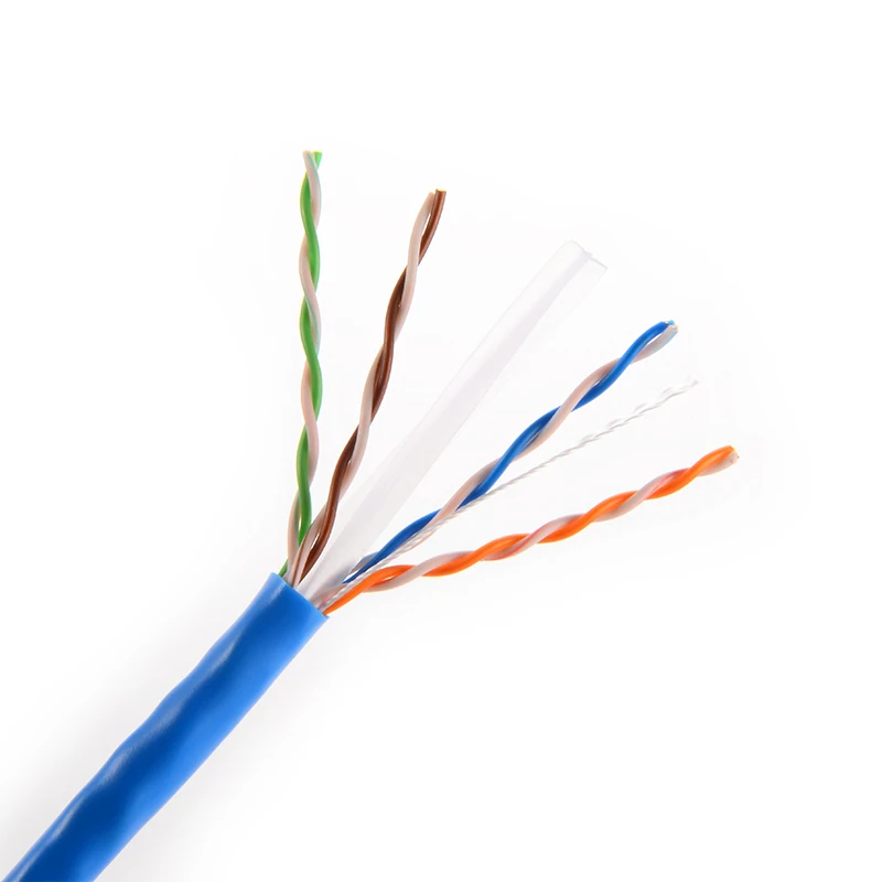 various colours of the network cable cat6 UTP High quality communication cable cat6 pvc jacket