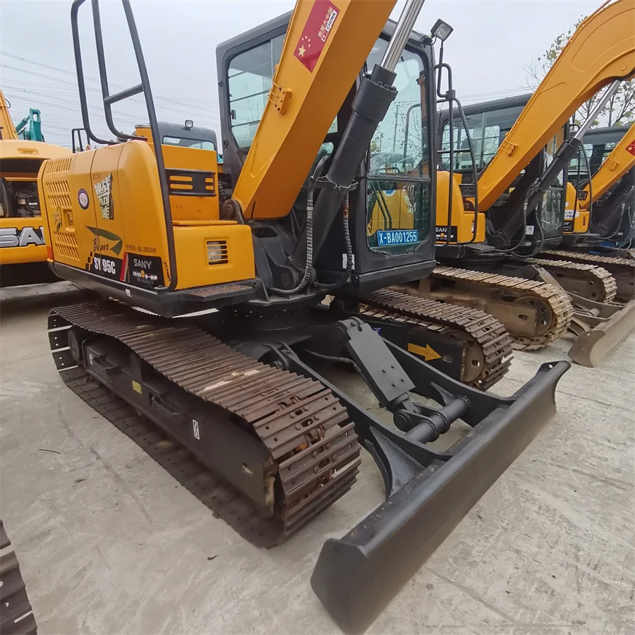 China made Quality used original excavator6ton SANYo SY60C/75C/75C-9/95C/95C-9  crawler used excavator