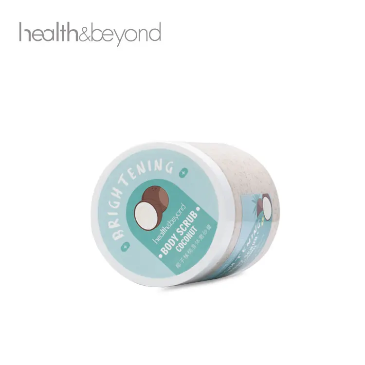 OEM custom private label exfoliating sugar body scrub natural body scrub for skin care