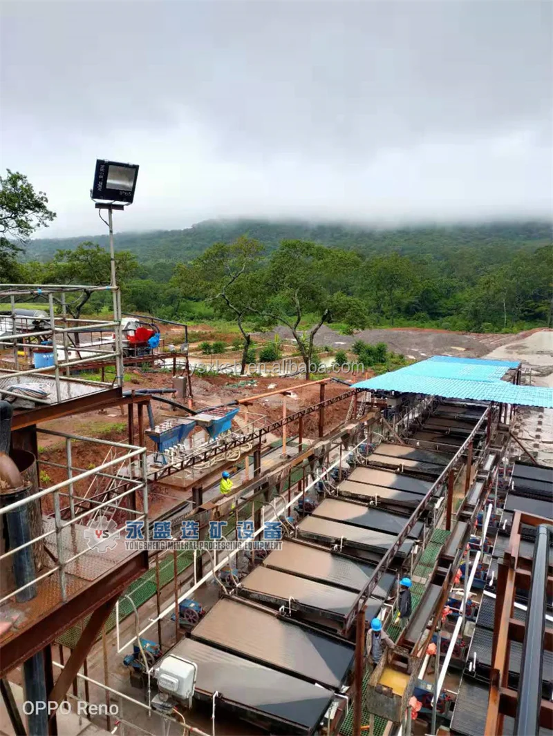 China Gold Mining Equipment Mineral specific Gravity Aluminum Copper Separator processing Table Stirring Table Mining Machinery