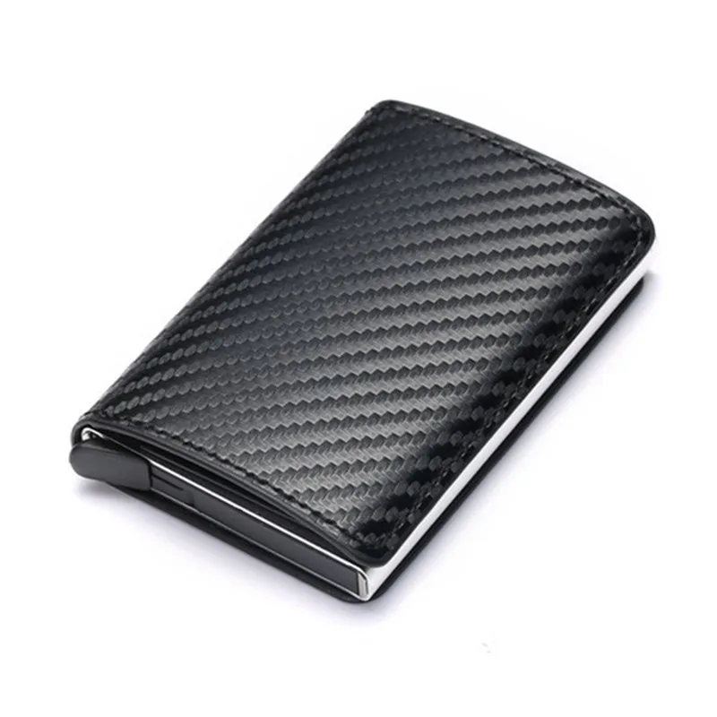 Hot Sale Smart Pop Up Wallet RFID Blocking Aluminum Card Holder Wallet