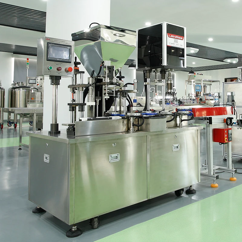 50ml Filling Machine Dead Sea Mud Mask Filling and Capping and Labeling Machine