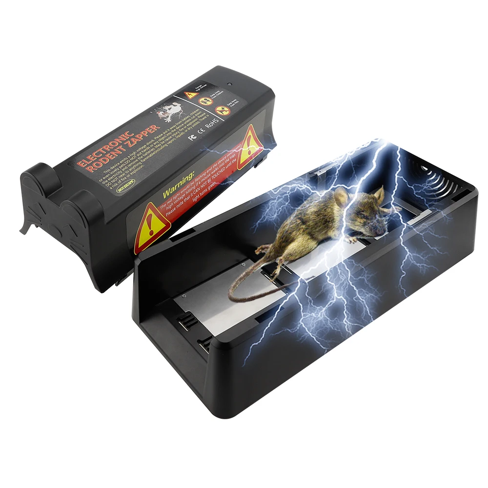 Trampas Para Ratas Grandes Rodent Killer High Voltage Electronic Mouse Rat Trap