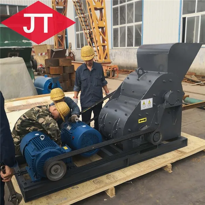 Mobile motor powered PC800*600 double stage crusher, pebble ore shale slag cinder construction waste crusher