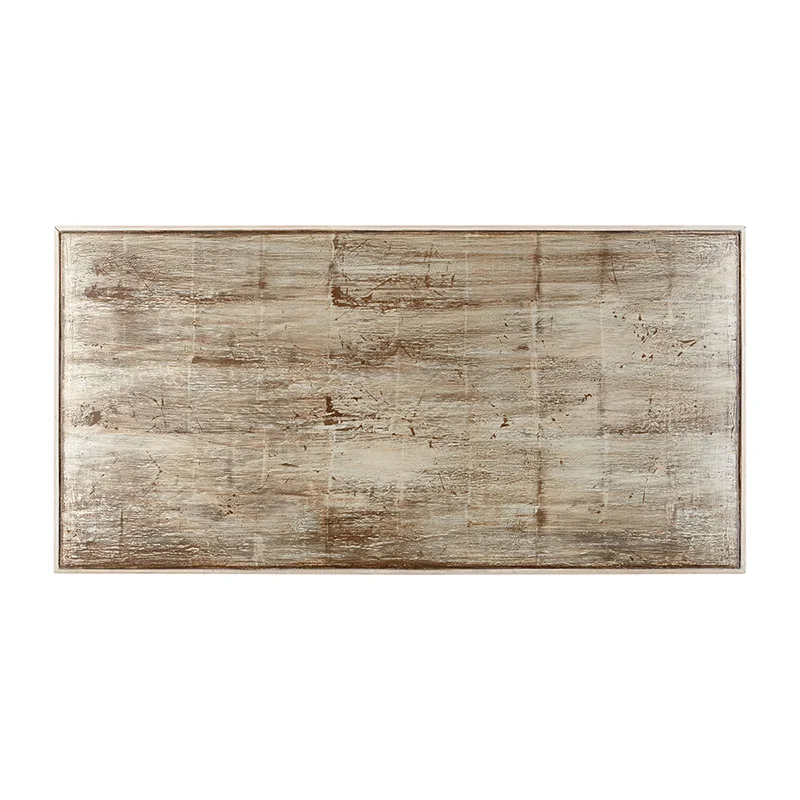 Custom furniture european-style retro do old fashion high-end carved oak coffee table