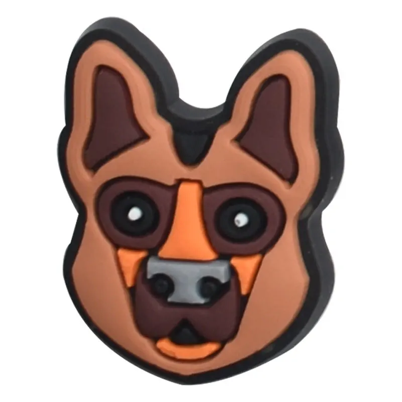 New Cute Animals Dog Cat Cartoon Animals Shoes Decoration Croc Charms Pvc For Children