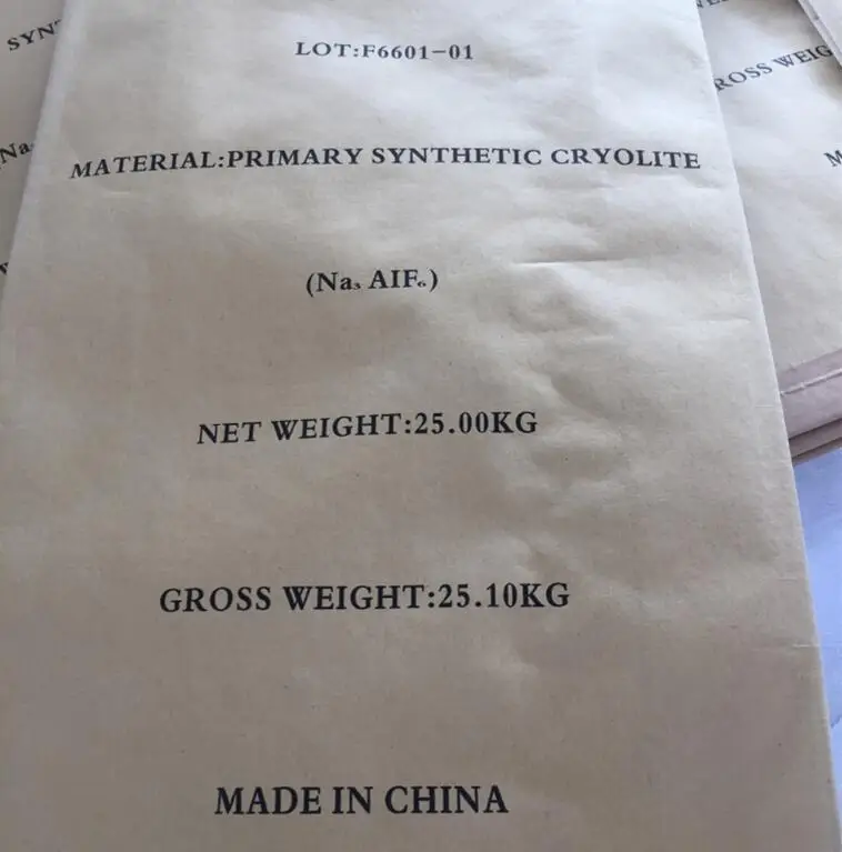 Manufacturer of Na3AlF6 granular cryolite 53% for aluminum industry