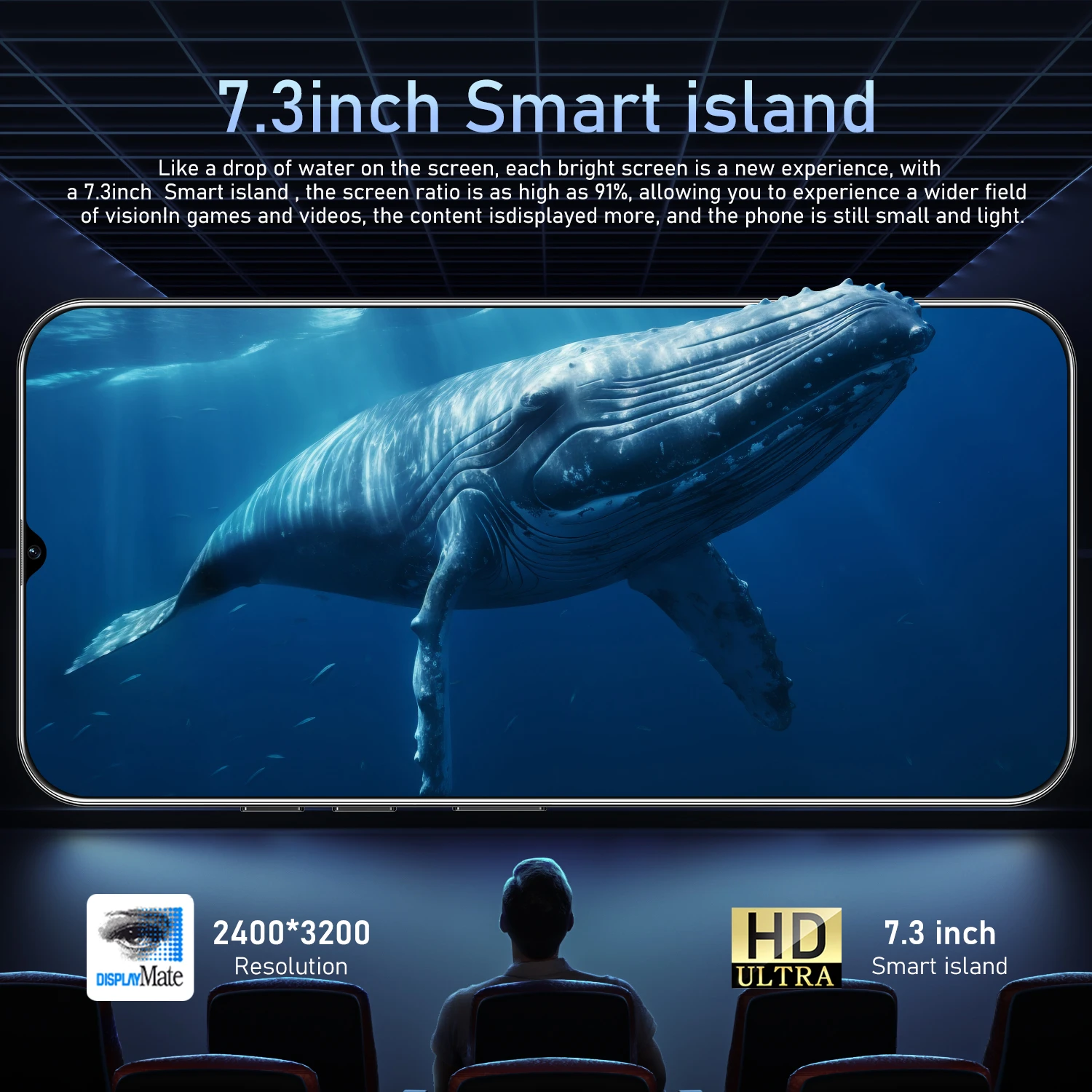 Hot-selling Techno Camon 30 Pro Original 7.3-inch Large Screen 16 Gb +1 Tb 8800 Mah Android 13 Global 5g Smartphone