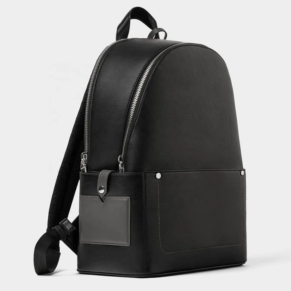 New design backpack pu leather travel mochilas wholesale luxury fashion leather large capacity laptop backpack for women