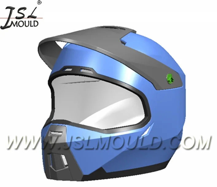 Taizhou Mold Factory Quality Injection Plastic Motorcycle Full Face Helmet Mould