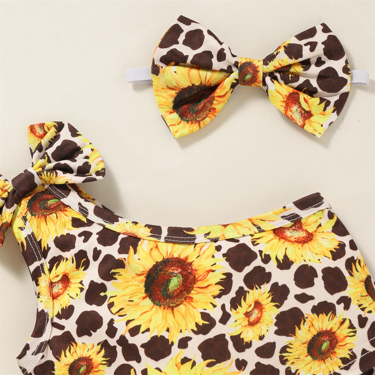 3pcs/set Wholesale Baby Kids Summer Swimsuit Match Floral Bow Headband With Lace Swimsuit For Girls Toddler Bathing Clothes