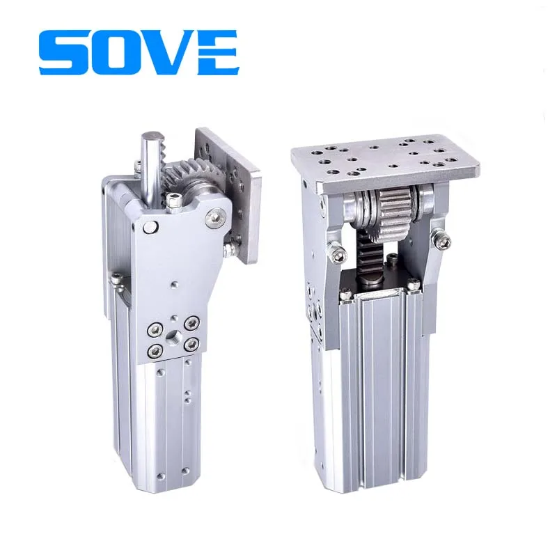 2024 new products robotic arm rack side position group 32 40 pneumatic cylinders side capital group BC 32 40 40 90 deg