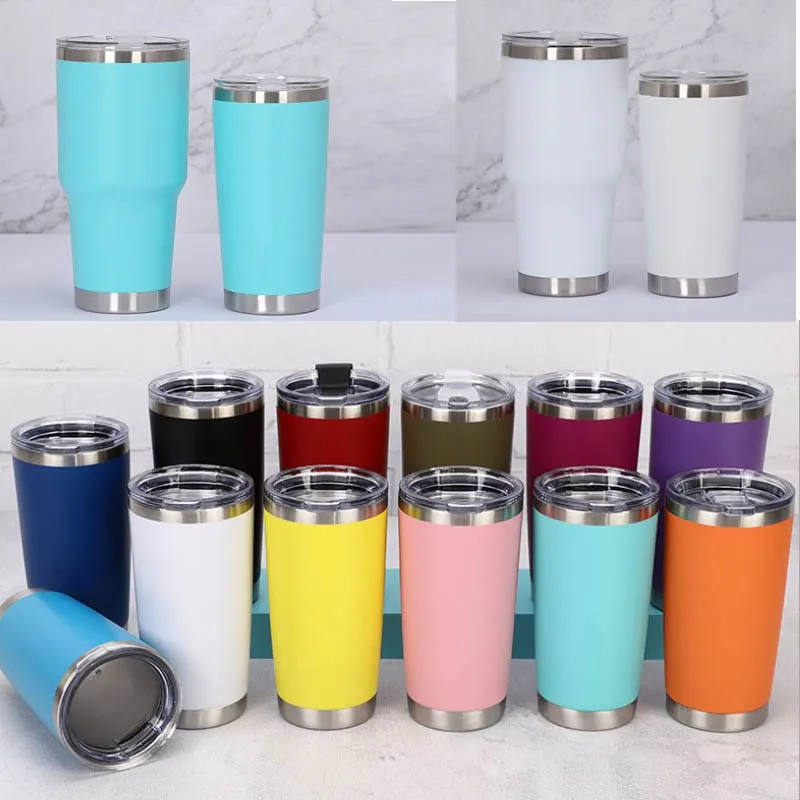 30Oz Insulated Tumbler Wholesale Glitter 450Ml Stainless Steel Gradient Travel Car Cup Holder Tray Mugs Customizable