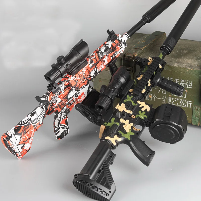 2023 hot sale Summer Toy Best Selling Splatter Automatic Gel Jelly Ball Gun Splatter Gun Blaster M416 for adult