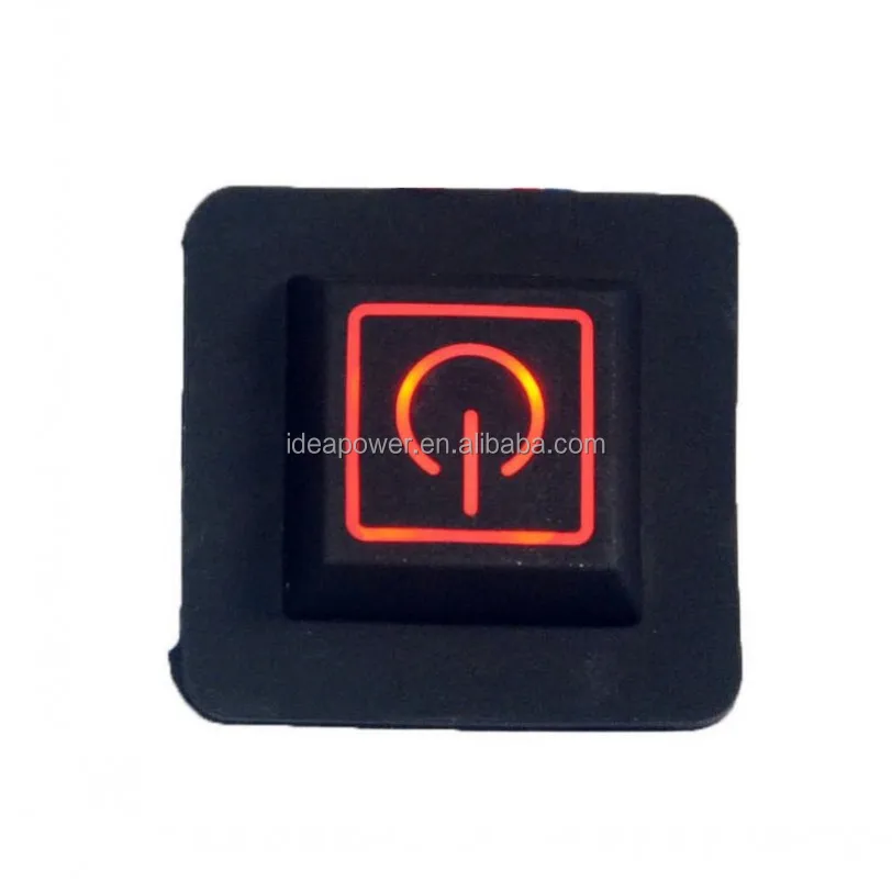 Smart 3.7V 5V 7.4V 12V Heated Clothing Switch Push Button 3A Temperature Controller