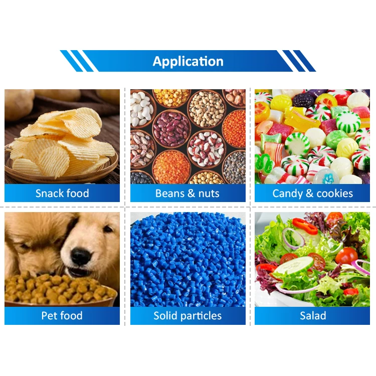 coca seeds Salt sugar peanut bean nuts Granule Packing Bagging Machine china supplier