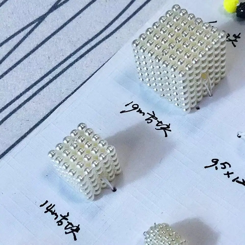 10-60mm Various Size perolas abs Pearl Fruit Ball square beads