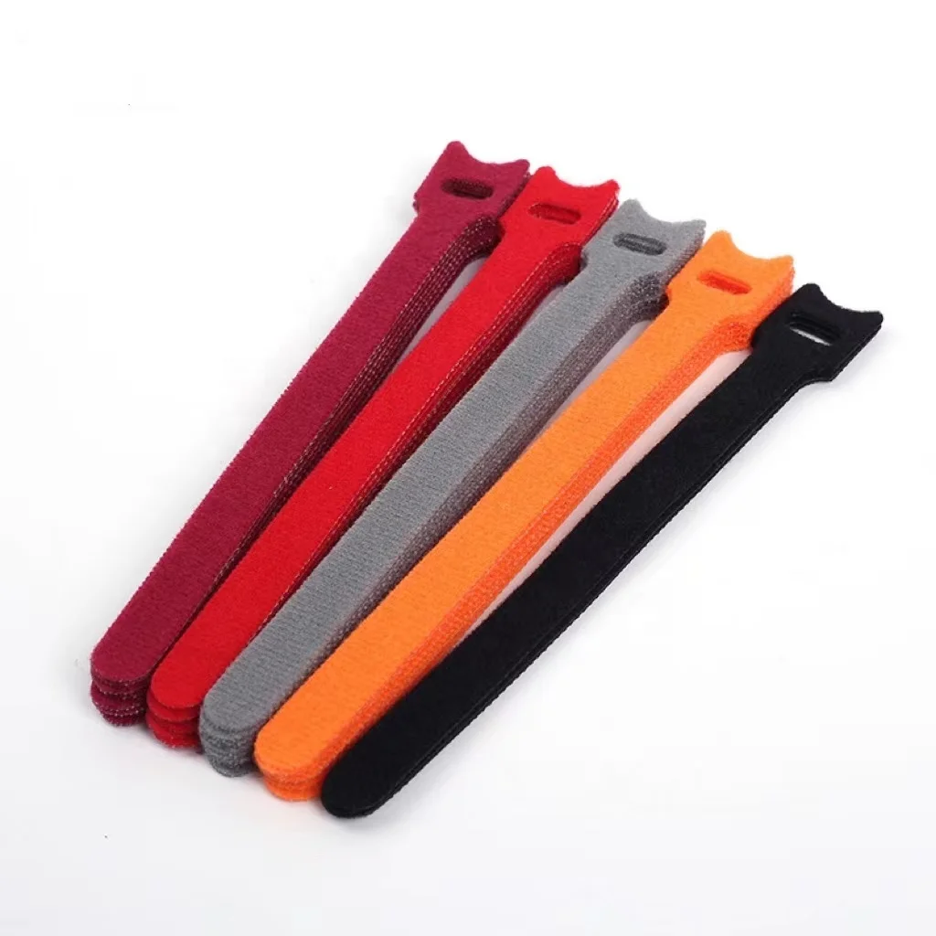 Valcro Cable Ties Hook And Loop Fastener Hook And Loop Strap Reusable cable ties