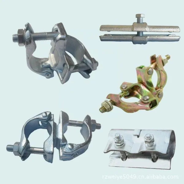 Hot Dip Galvanized Swivel Scaffolding Truss Clamp Stage Lights Hook Truss Double Swivel Coupler Tube