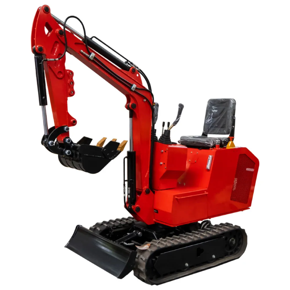 Low price garden farm tools excavator crawler digger with bucket for sale