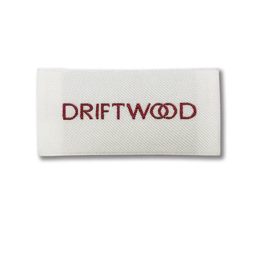 Custom Logo Shirt Hoodie Hat Eco Friendly 3D Embossed Silicone Rubber Logo Clothing Collar Labels Woven Fabric Cloth Neck Label