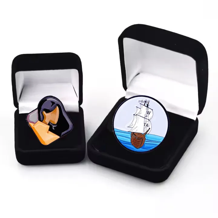 Manufacturer Metal Crafts Pin Badge Wholesale High Quality Creative Design Metal Plating Craft Enamel Pin