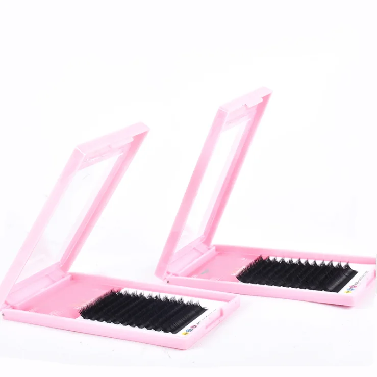 V YY Shaped Eyelash Extensions Weaving Effect Synthetic Mink Shape 2d