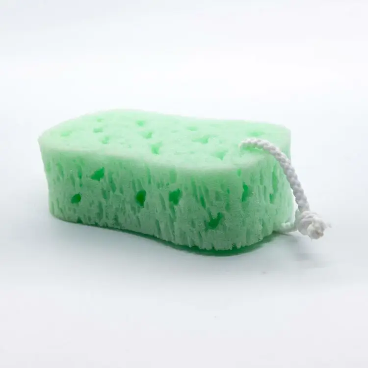 Green Exfoliating Seaweed Bath Ball Body Washing Foam Adult Sponge for Clarifying Skin Soft Bath Ball
