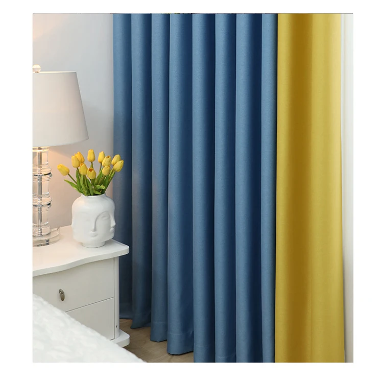 Comfortable Soft Ready Made Simple Design Price Bathroom Window Living Room Curtains Luxury